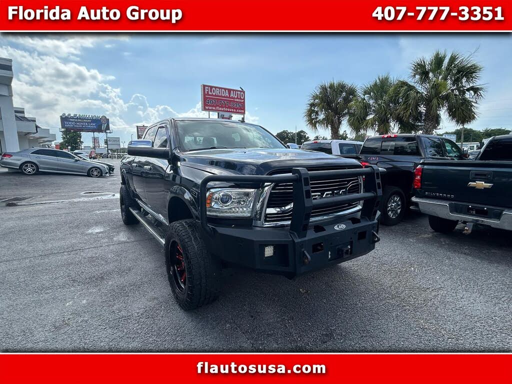 2018 RAM 3500 Laramie Limited Mega Cab DRW 4WD