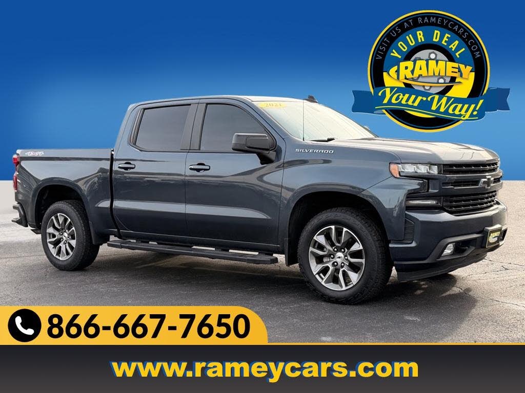 2021 Chevrolet Silverado 1500 RST Crew Cab 4WD