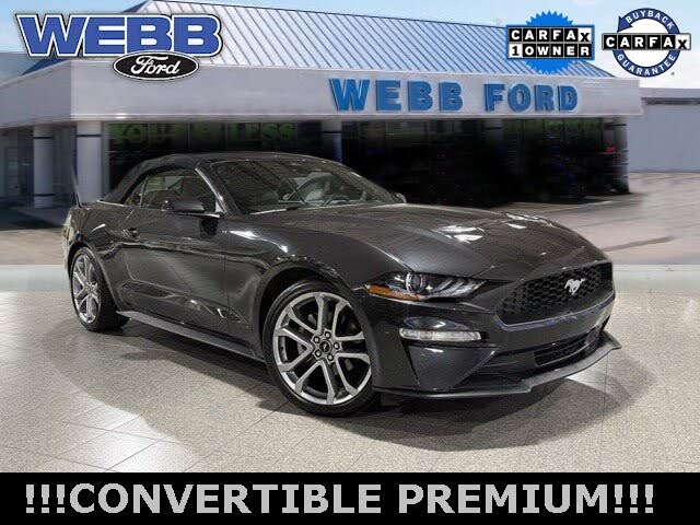 2022 Ford Mustang EcoBoost Premium Convertible RWD