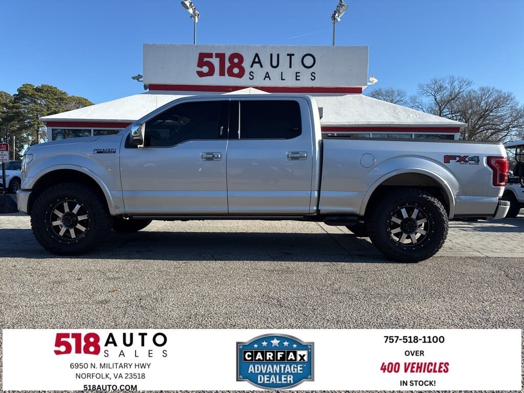 2015 Ford F-150 Platinum SuperCrew LB 4WD
