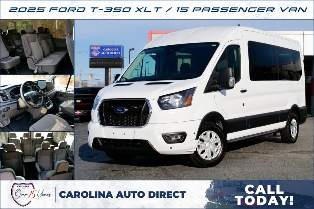 2025 Ford Transit Passenger 350 XLT Medium Roof LB RWD
