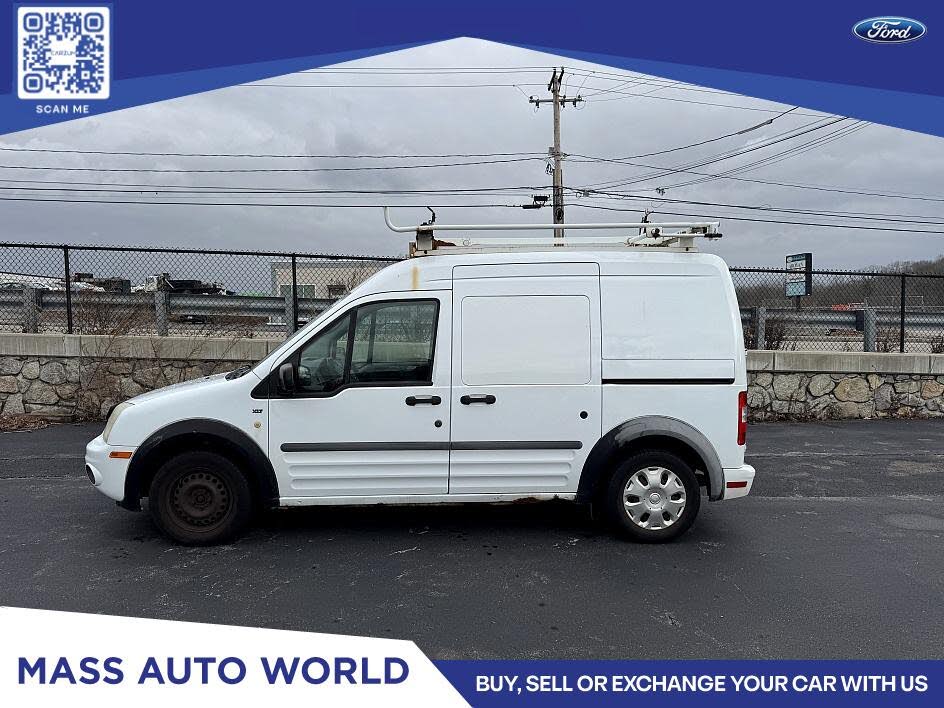 2012 Ford Transit Connect Cargo XLT FWD with Rear Glass