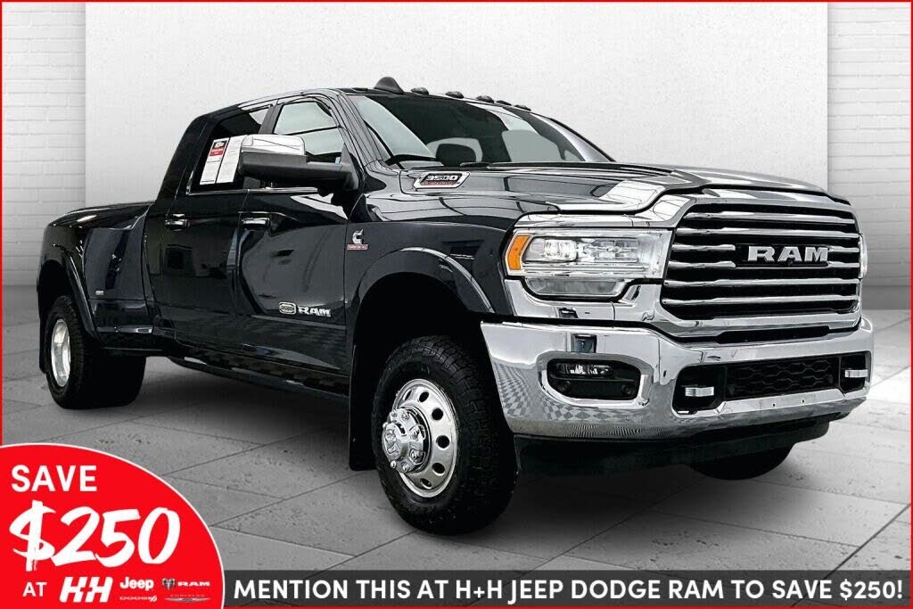 2019 RAM 3500 Laramie Longhorn Mega Cab DRW 4WD