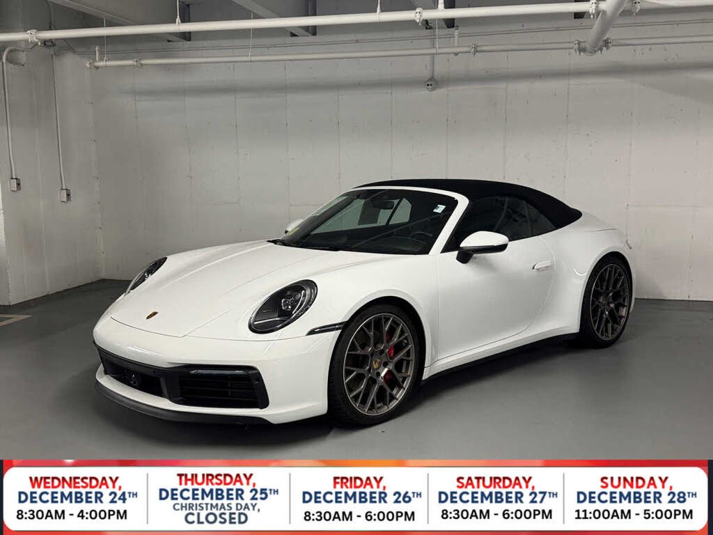 2024 Porsche 911 Carrera S Cabriolet RWD