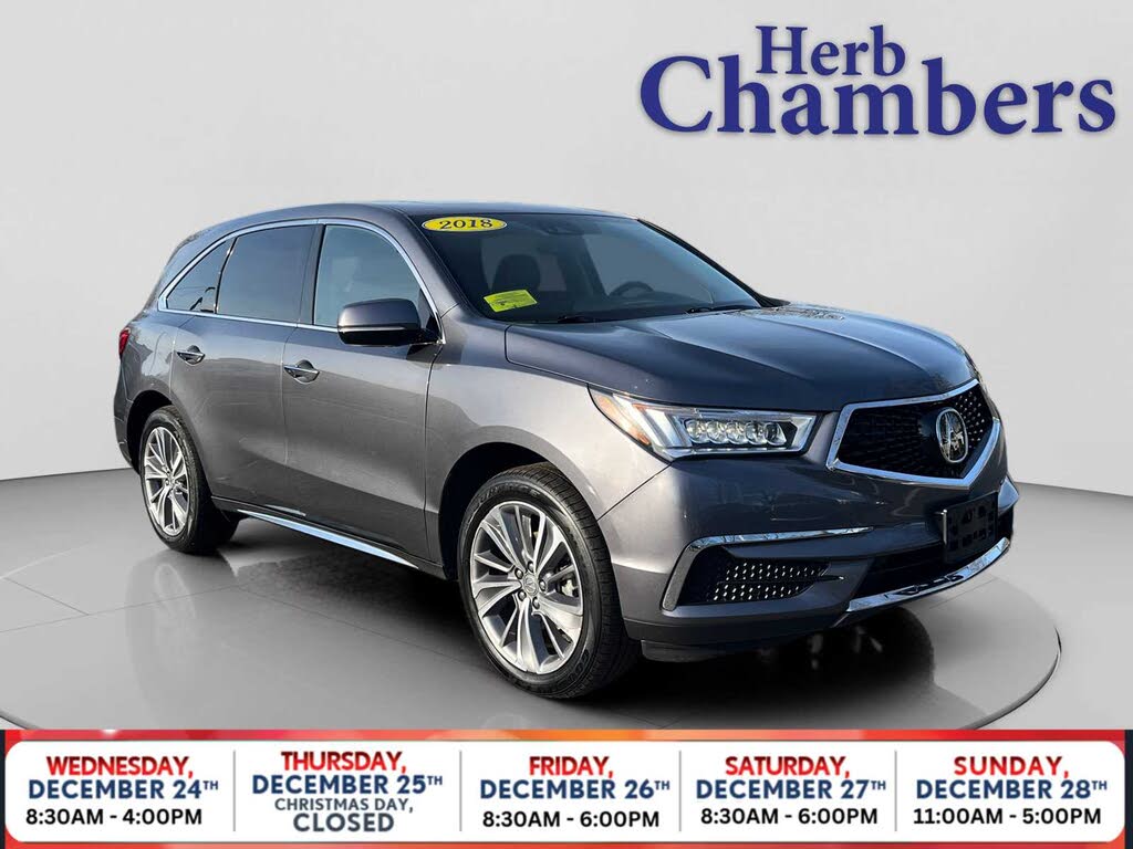 2018 Acura MDX SH-AWD with Technology and Entertainment Package