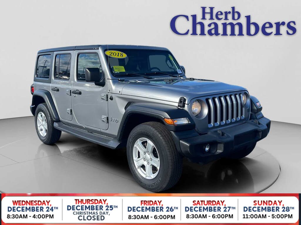 2018 Jeep Wrangler Unlimited Sport S 4WD