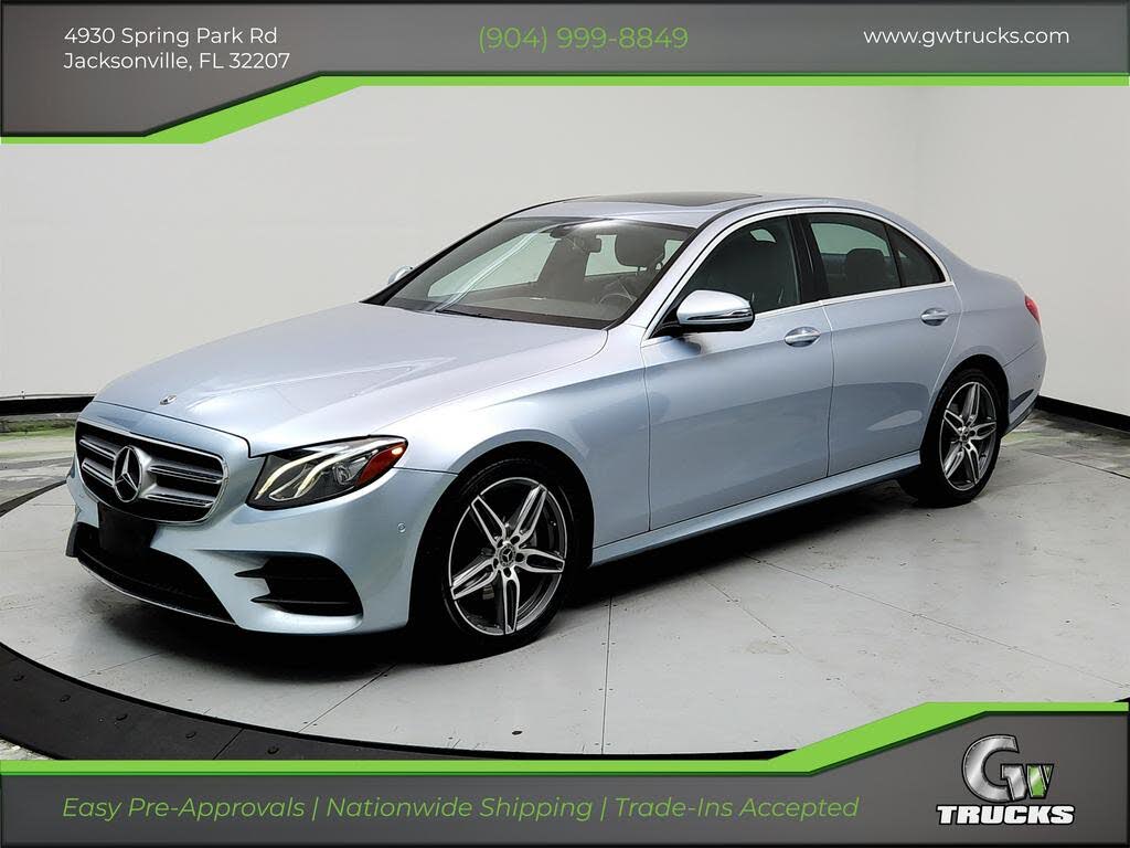 2018 Mercedes-Benz E-Class E 300 4MATIC Sedan AWD