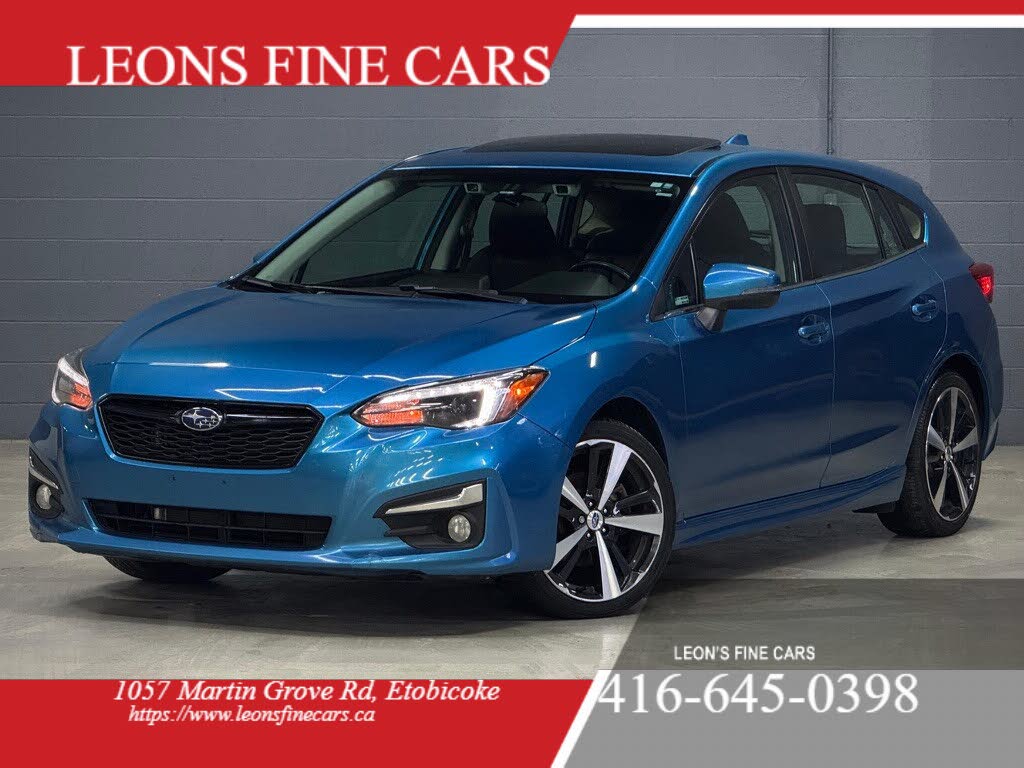 2018 Subaru Impreza 2.0i Sport-tech Hatchback AWD with EyeSight Package
