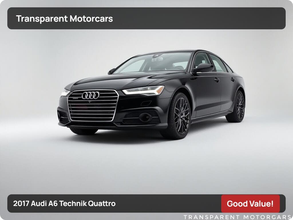 2017 Audi A6 3.0T quattro Prestige Sedan AWD