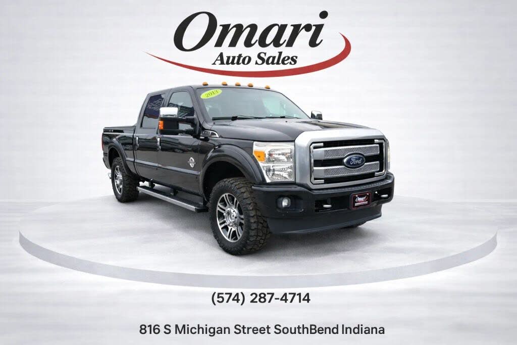 2013 Ford F-250 Super Duty Platinum Crew Cab 4WD