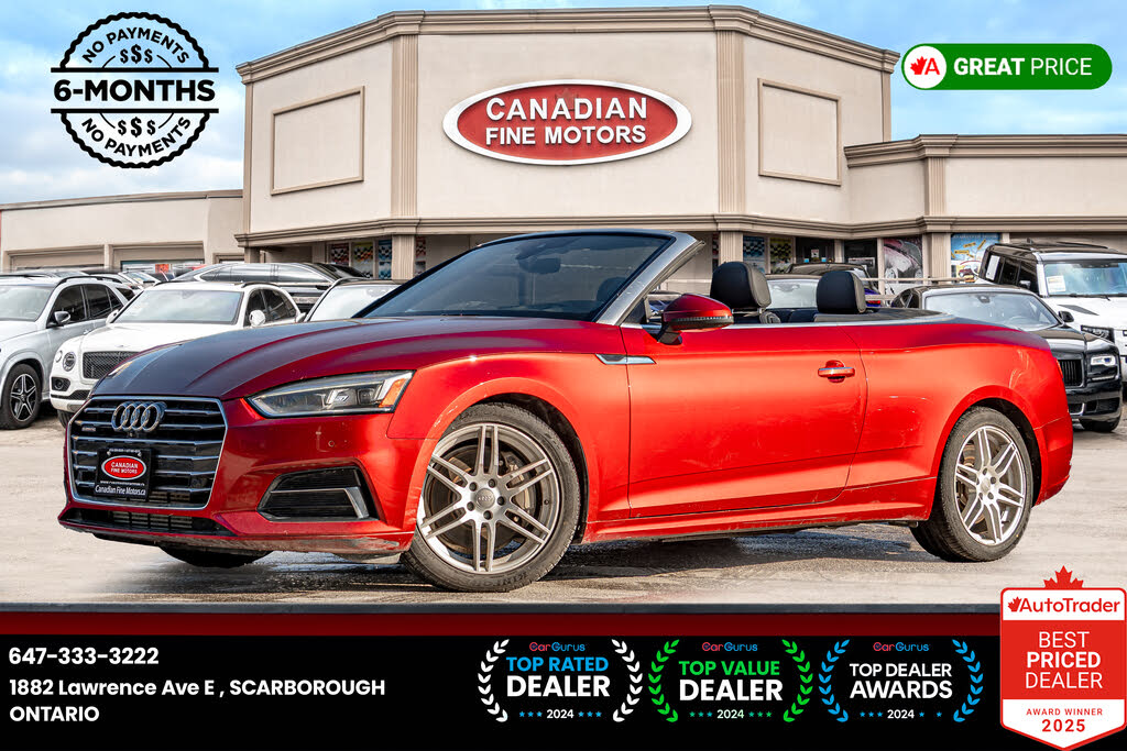 Audi A5 2.0T quattro Technik Cabriolet AWD 2018