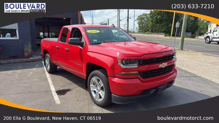 2016 Chevrolet Silverado 1500 Custom Double Cab 4WD