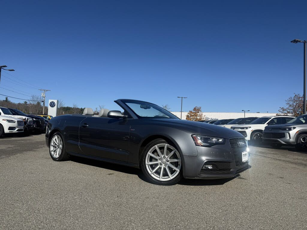 2015 Audi A5 2.0T quattro Premium Plus Cabriolet AWD