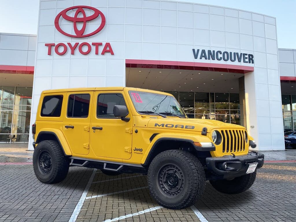 2018 Jeep Wrangler Unlimited Moab 4WD