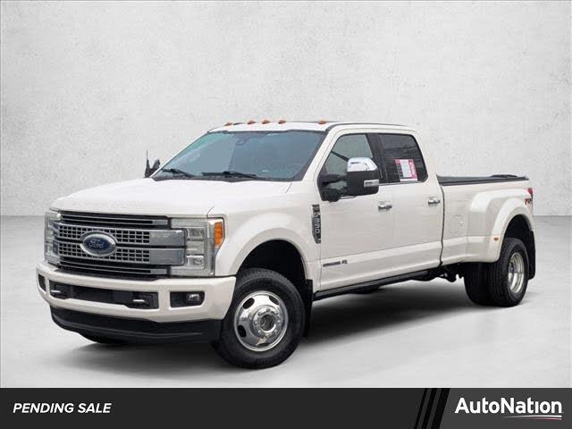 2017 Ford F-350 Super Duty Platinum Crew Cab LB DRW 4WD