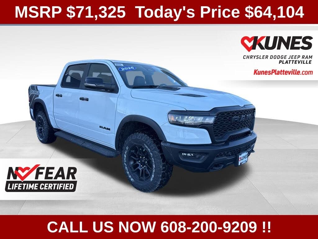 2026 RAM 1500 Rebel Crew Cab 4WD