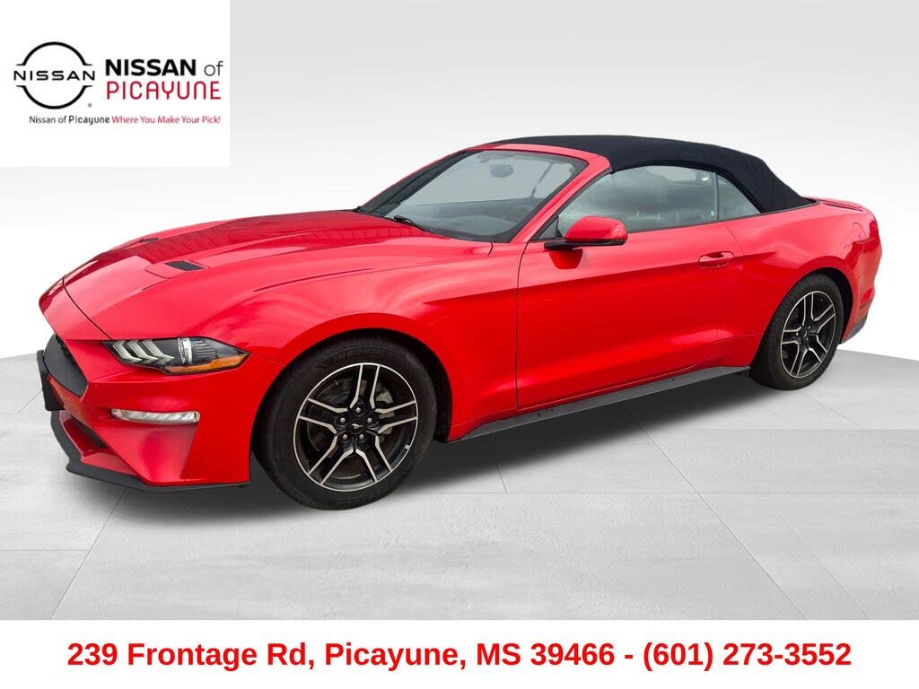 2019 Ford Mustang EcoBoost Premium Convertible RWD