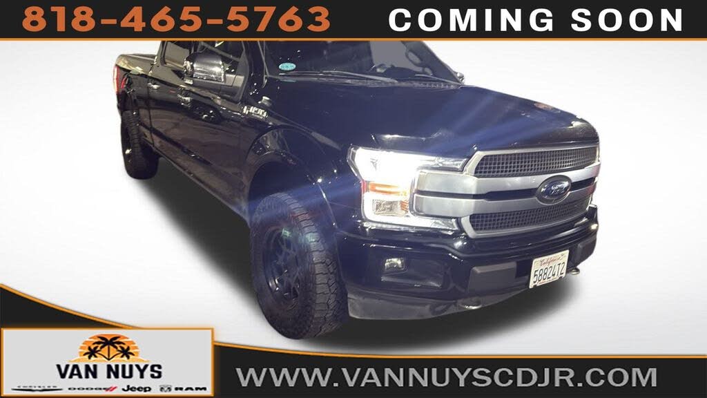 2018 Ford F-150 Platinum SuperCrew LB 4WD