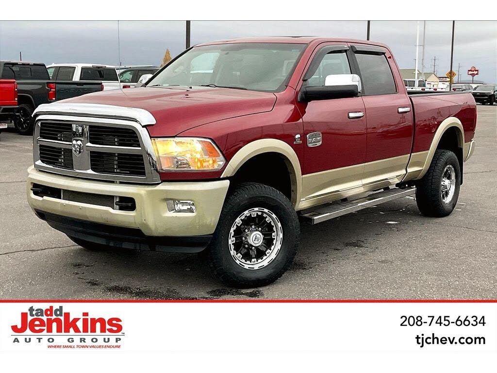 2012 RAM 3500 Laramie Longhorn Crew Cab 8 ft. Bed 4WD