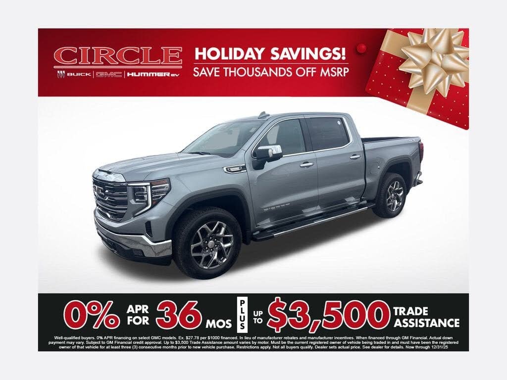 2026 GMC Sierra 1500 SLT Crew Cab 4WD