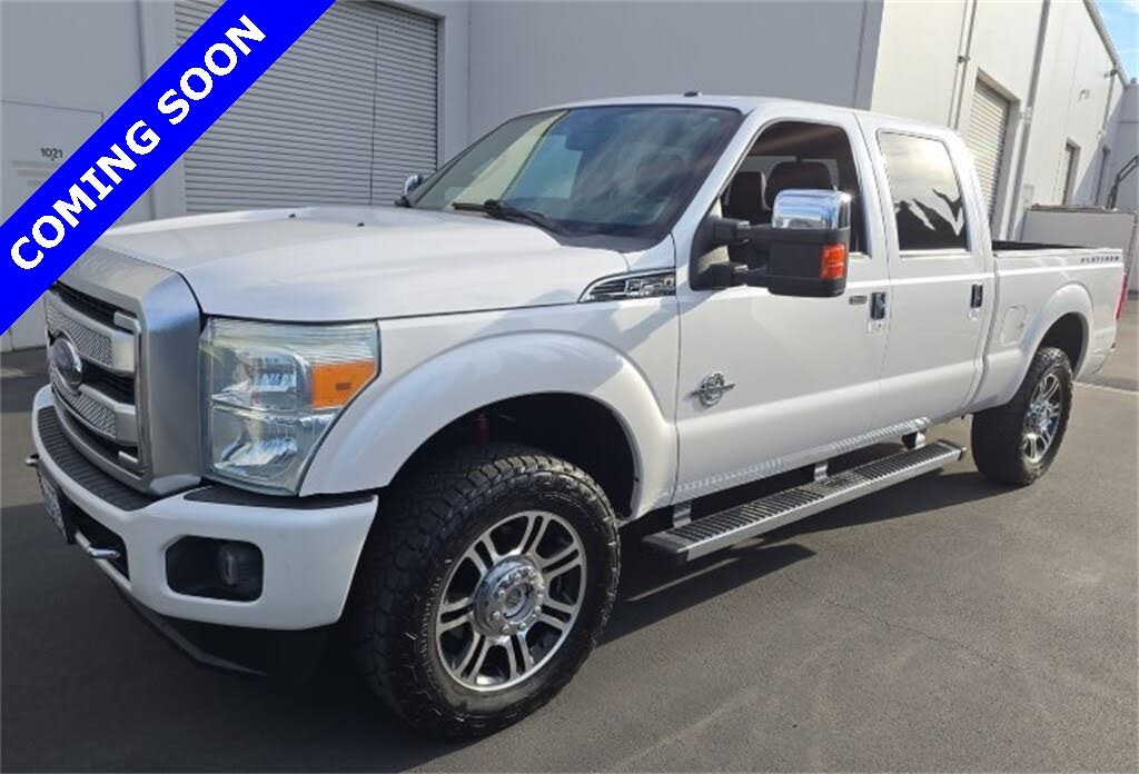 2016 Ford F-250 Super Duty Platinum Crew Cab 4WD