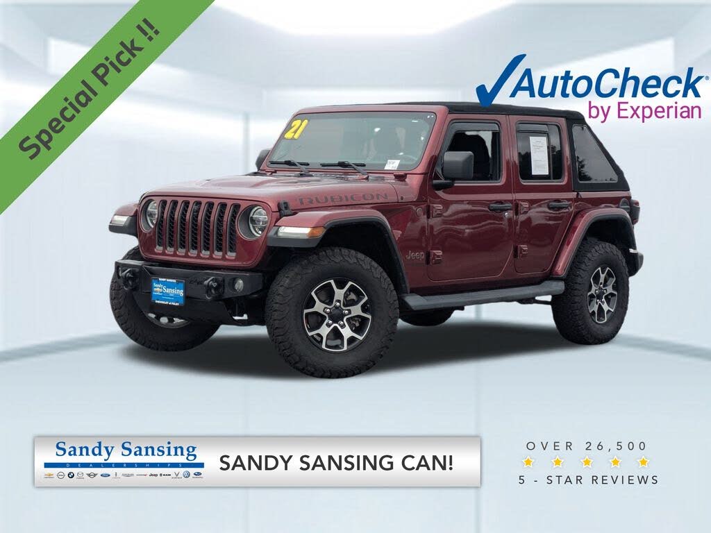 2021 Jeep Wrangler Unlimited Rubicon 4WD