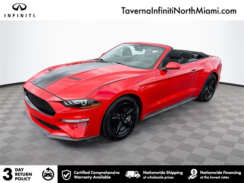 2019 Ford Mustang EcoBoost Convertible RWD