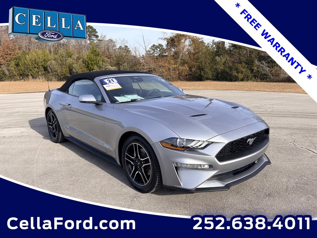 2021 Ford Mustang EcoBoost Premium Convertible RWD