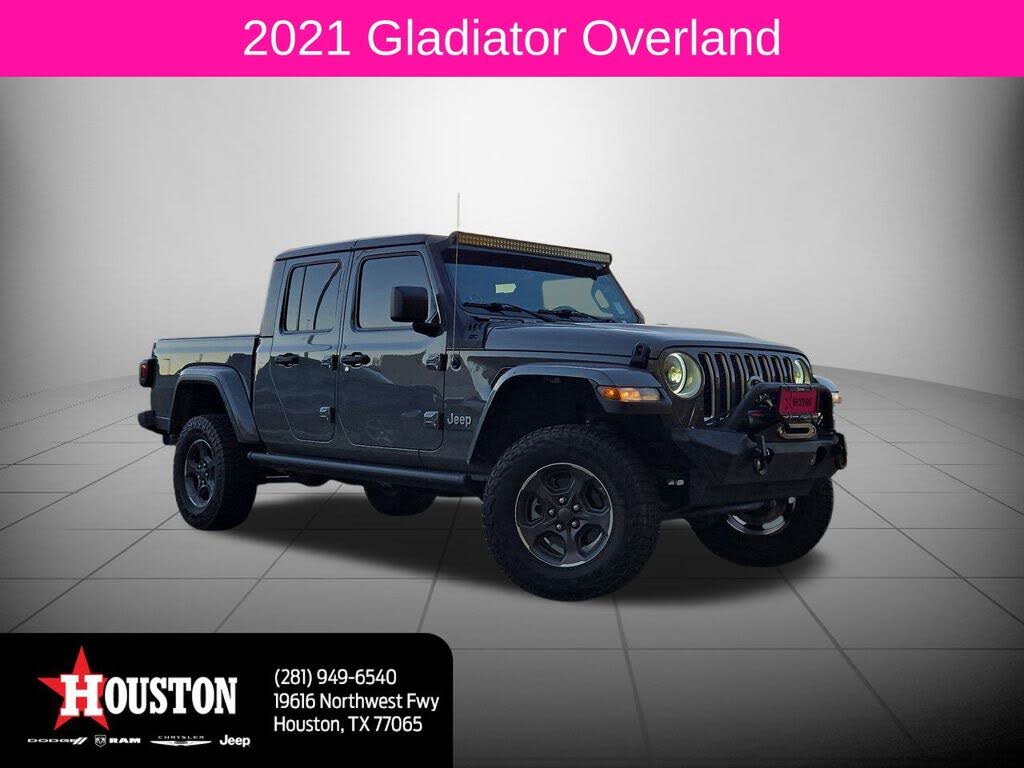 2021 Jeep Gladiator Overland Crew Cab 4WD