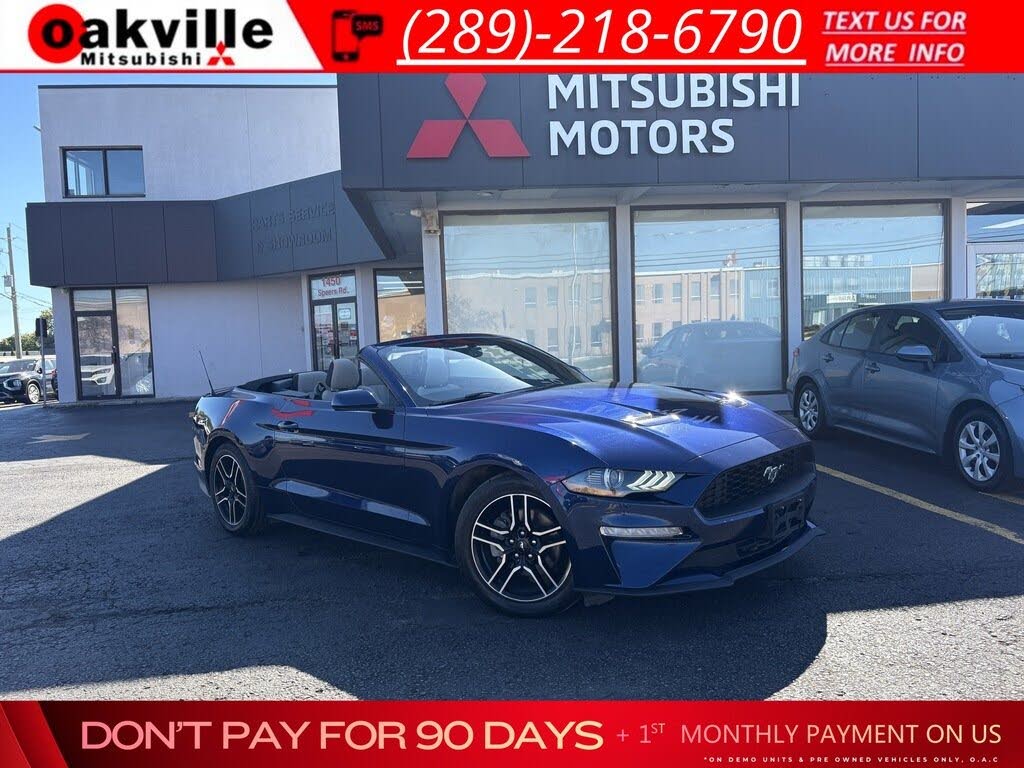 Ford Mustang EcoBoost Convertible RWD 2018