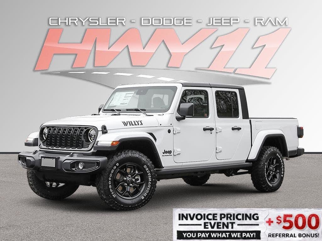 2025 Jeep Gladiator Willys Crew Cab 4WD