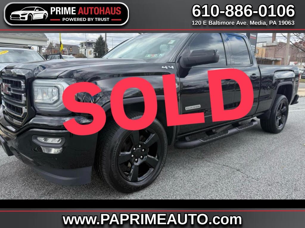 2017 GMC Sierra 1500 Base Double Cab 4WD