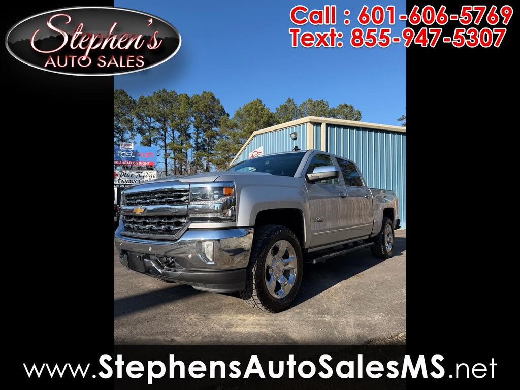 2018 Chevrolet Silverado 1500 LTZ Crew Cab 4WD