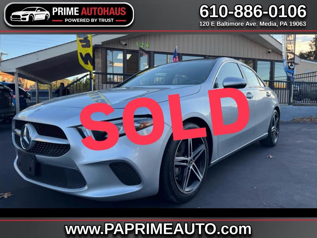 2020 Mercedes-Benz A-Class A 220 Sedan 4MATIC AWD