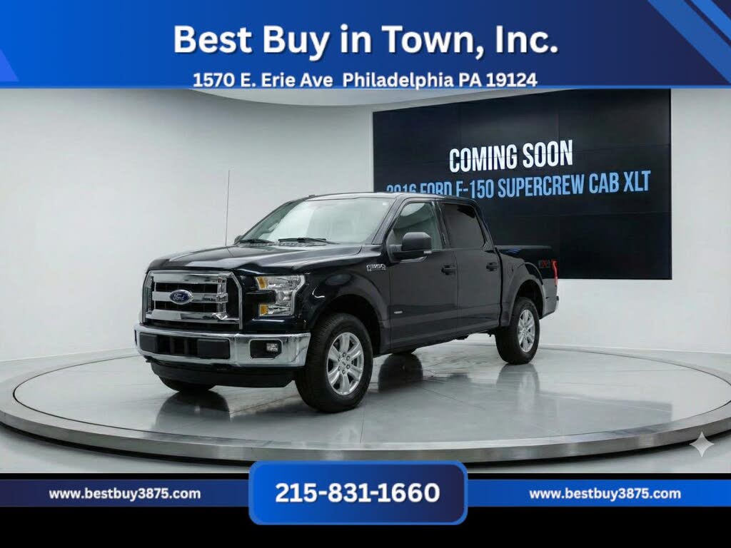 2016 Ford F-150 XLT SuperCrew 4WD