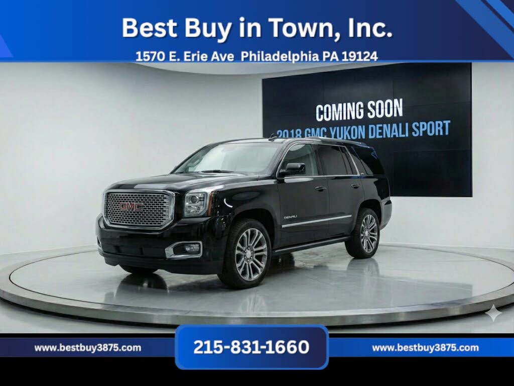 2018 GMC Yukon Denali 4WD