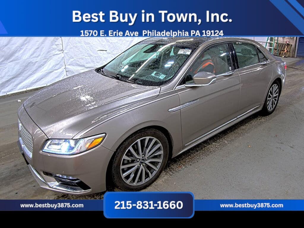 2019 Lincoln Continental Select AWD