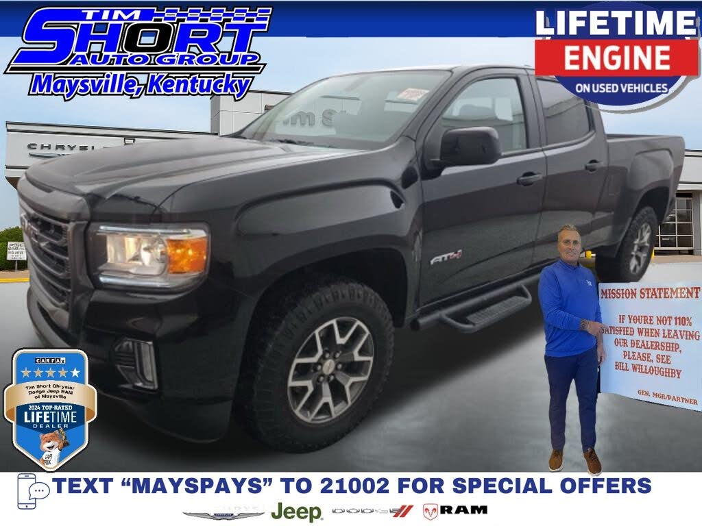 2022 GMC Canyon AT4 Crew Cab 4WD with Cloth