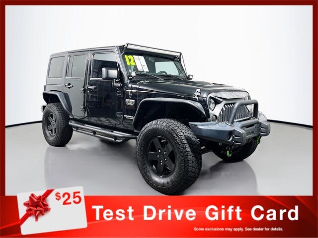 2012 Jeep Wrangler Unlimited Rubicon 4WD
