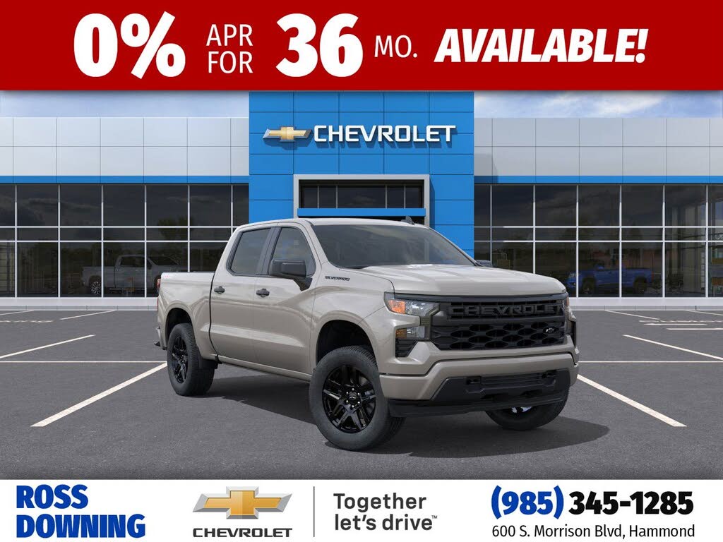 2026 Chevrolet Silverado 1500 Custom Crew Cab 4WD