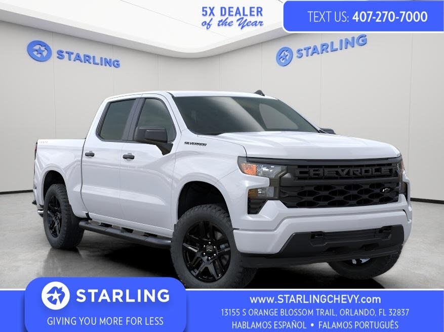 2026 Chevrolet Silverado 1500 Custom Crew Cab 4WD