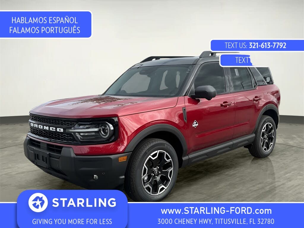 2025 Ford Bronco Sport Outer Banks AWD