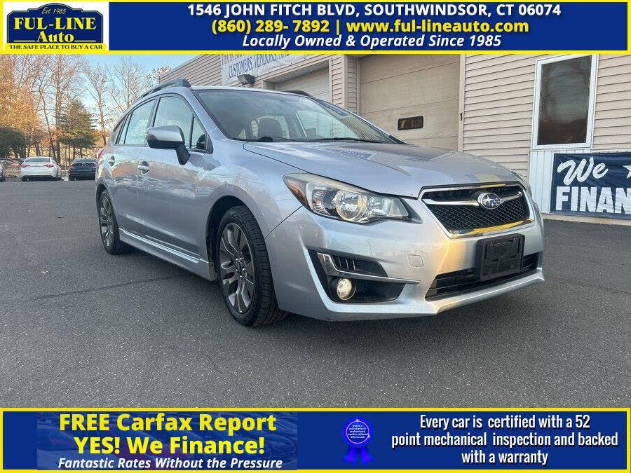 2016 Subaru Impreza 2.0i Sport Premium Hatchback AWD