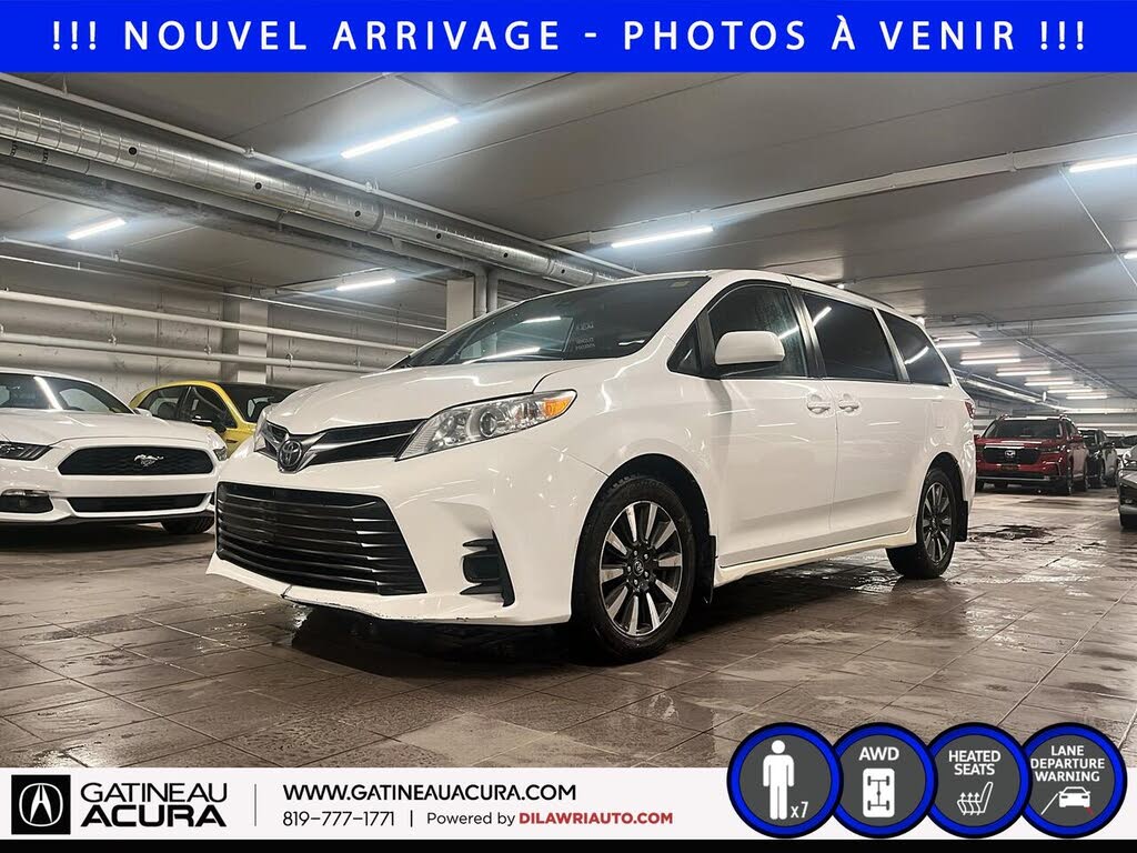 2019 Toyota Sienna LE 7-Passenger AWD