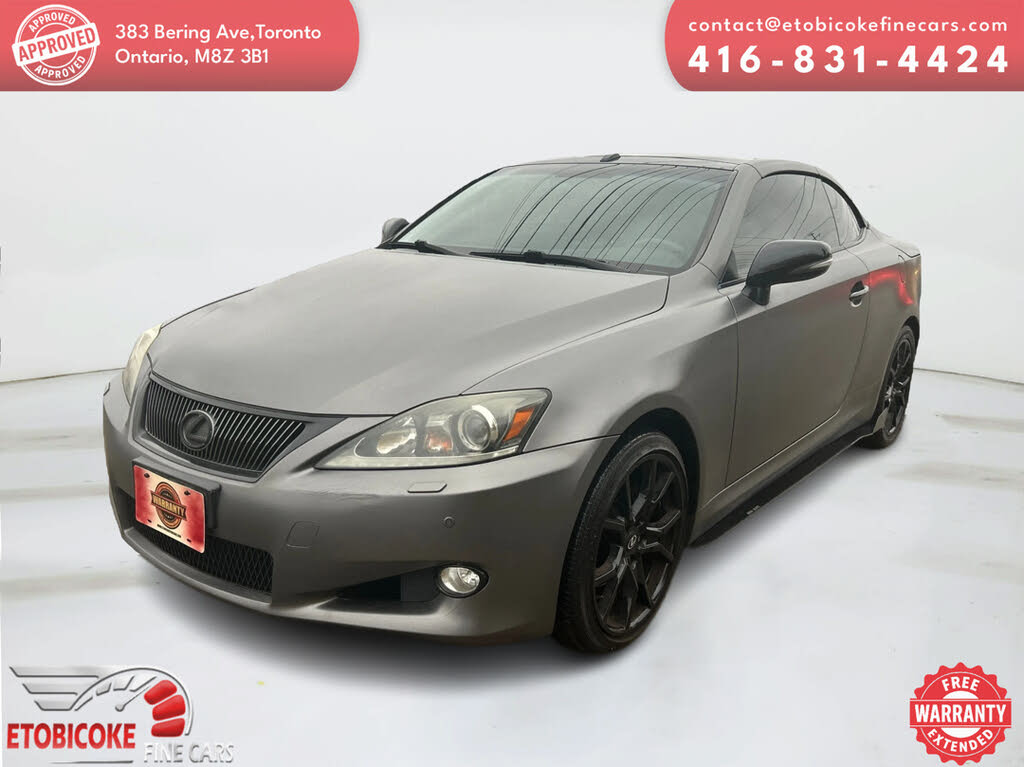 Lexus IS 250C Convertible RWD 2011