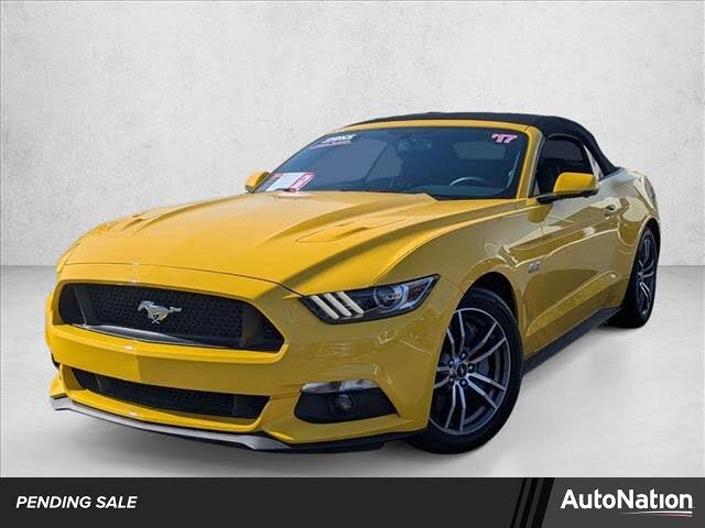 2017 Ford Mustang GT Premium Convertible RWD