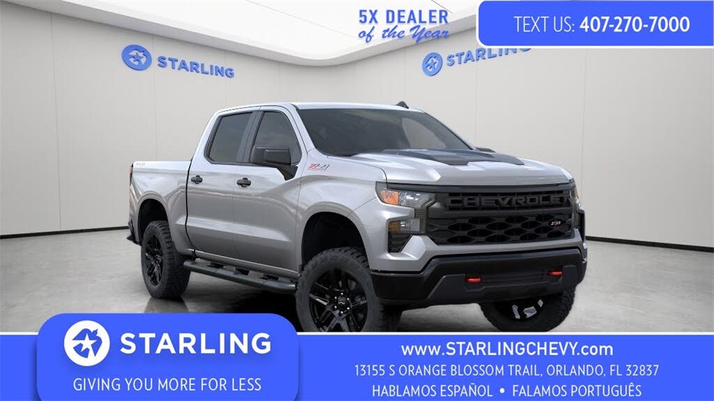 2026 Chevrolet Silverado 1500 Custom Trail Boss Crew Cab 4WD