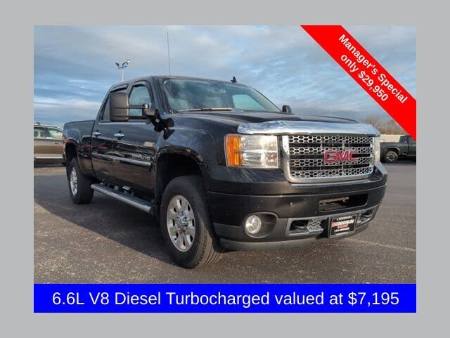 2013 GMC Sierra 3500HD Denali Crew Cab SB 4WD
