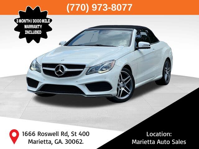 2015 Mercedes-Benz E-Class E 550 Cabriolet RWD