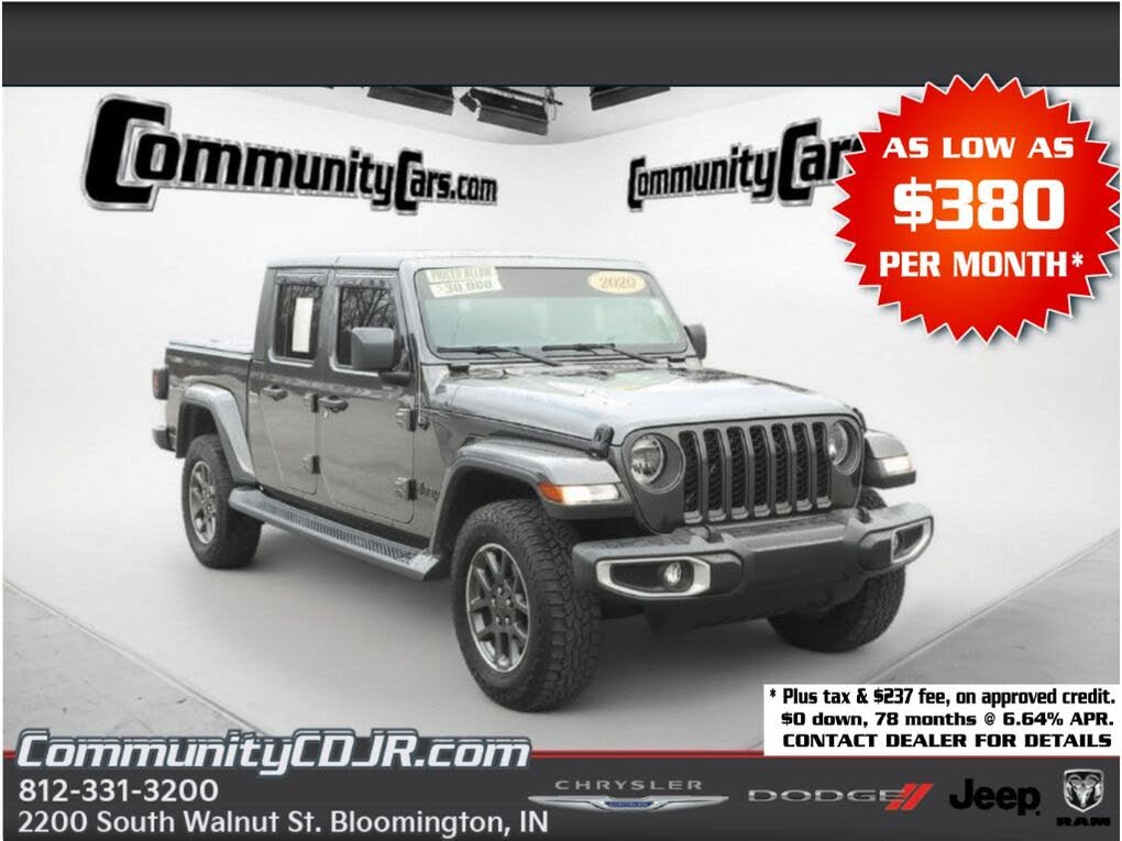 2020 Jeep Gladiator Sport Altitude Crew Cab 4WD